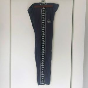 Kappa joggers, sweat pants, dark blue, size large